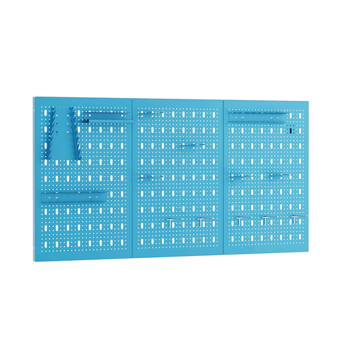 tablica narzędziowa niebieska z zawieszkami 